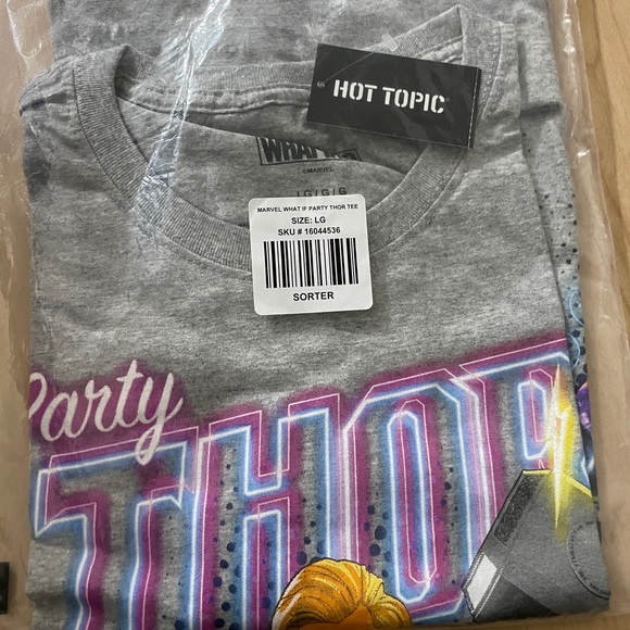 Marvel What If...? Party Thor T-Shirt - Picture 2 of 3